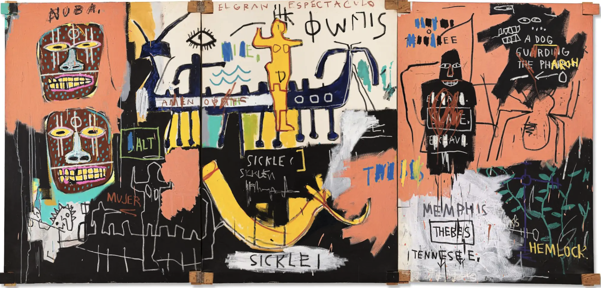 El Gran Espectaculo di Christie’s: 98,8 milioni per l’asta del XXI secolo. Guida Basquiat, brillano le donne