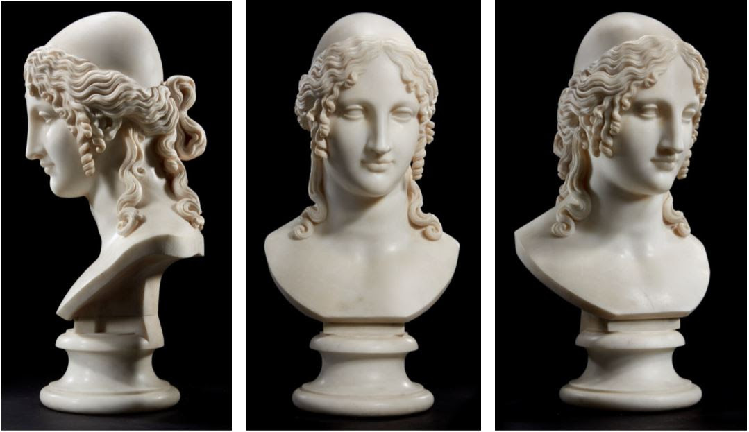 Busto di Elena: all’asta da Christie’s un marmo di Antonio Canova. Quota fino a 4 milioni