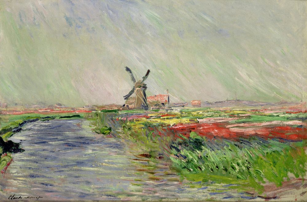 Claude Monet (1840-1926) Campo de tulipanes en Holanda , 1886 Óleo sobre lienzo, 54x81 cm París, Musée Marmottan Monet, legado Michel Monet, 1966 Inv. 5173 © Musée Marmottan Monet, Pari