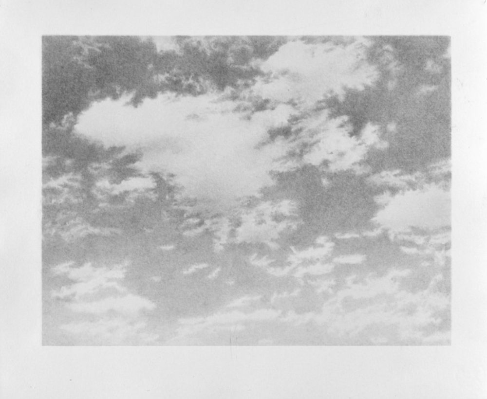 Vija Celmins Untitled (Sky), 1975 Courtesy Cirrus Gallery & Cirrus Editions LTD. Foto/Photo: Cirrus Gallery