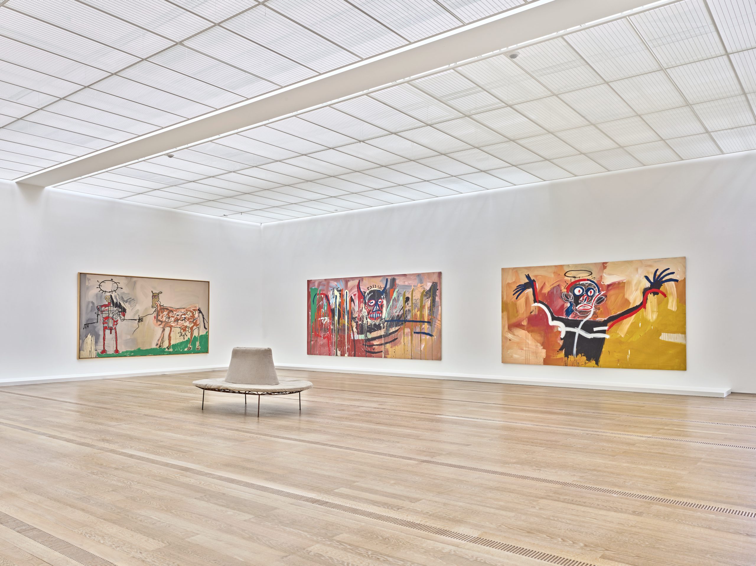 In anteprima le foto della grande mostra su Basquiat alla Fondazione Beyeler