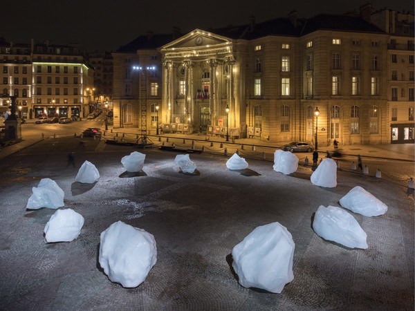 L’orologio di ghiaccio di Olafur Eliasson