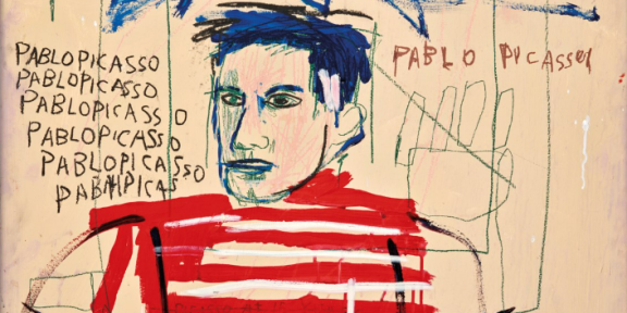 JEAN-MICHEL BASQUIAT (1960-1988) Untitled (Pablo Picasso)