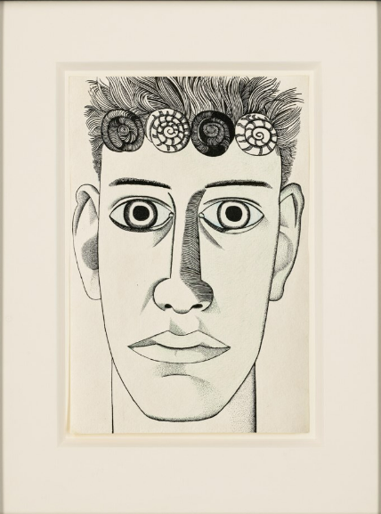 LUCIAN FREUD (1922-2011) A Man (Self-portrait)