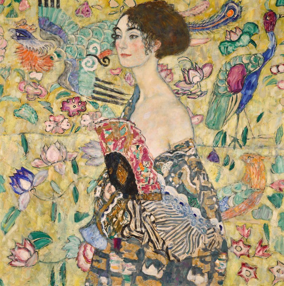 Gustav Klimt, Dame mit Fächer (Lady with a Fan), 1917-1918, estimate in the region of £65m ($80m)