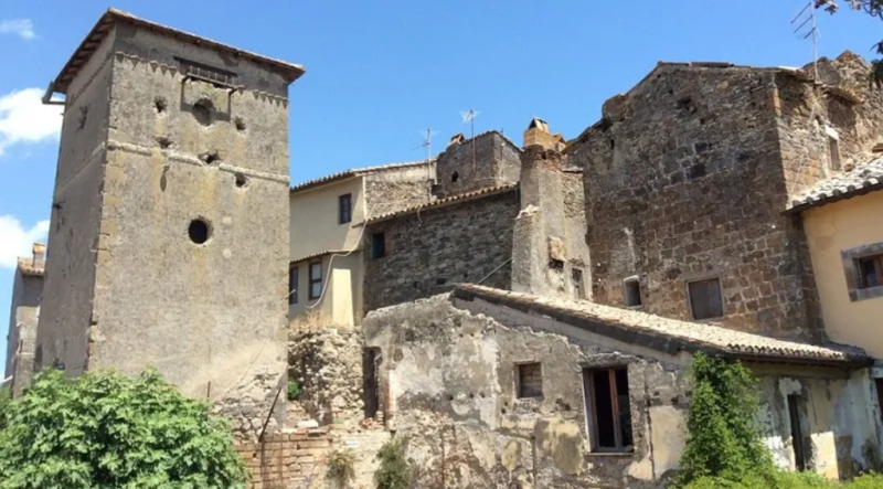 La torre che ospiterà il MicroMuseo di Sipicciano