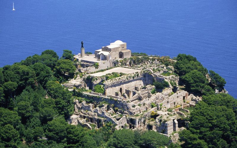 7 mila metri quadrati di storia. Diventerà un museo la Villa Jovis di Capri