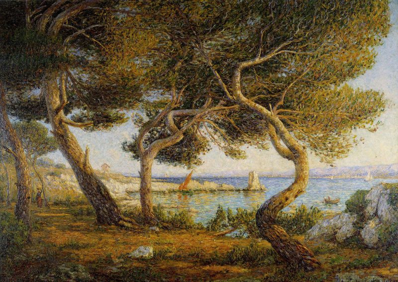 Francis Picabia. Les Pins, effet de soleil à Saint Honorat (Cannes)