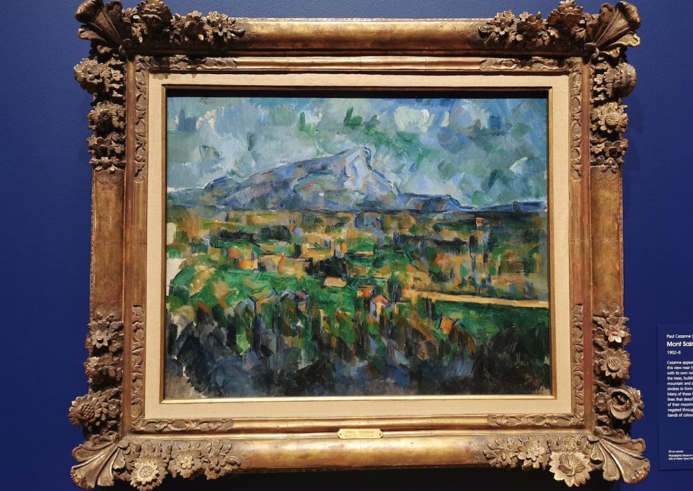 Mont Sainte-Victoire, di Paul Cézanne