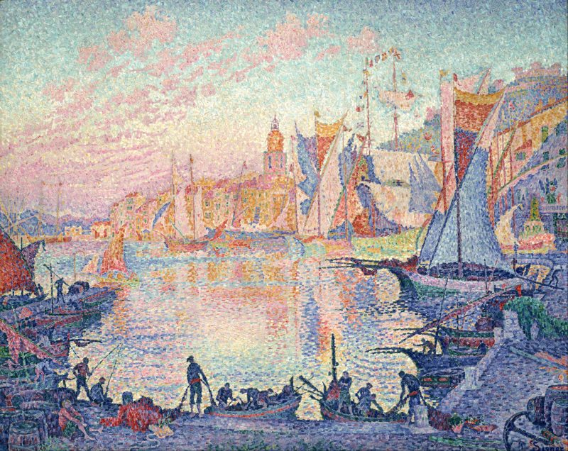 Paul Signac, The Port of Saint-Tropez