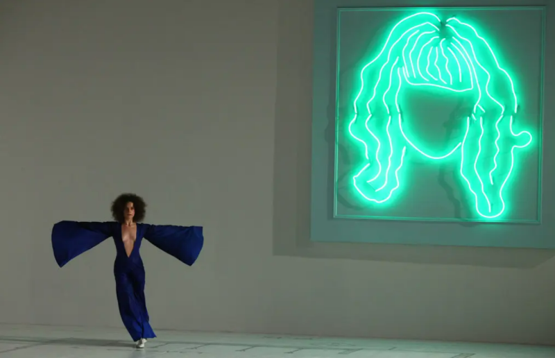 Devotion Study #1 — The American Dancer Nicole Mannarino and Sarah Michelson's portrait at the Whitney.Credit...Paula Court