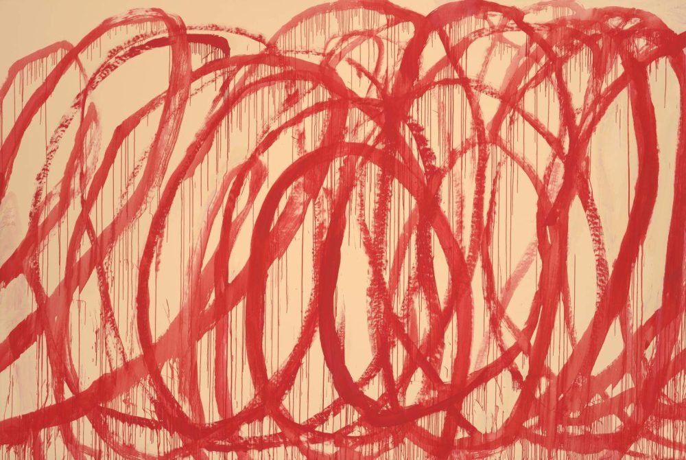 Cy Twombly, Untitled (Bacchus) 2008. Tate. © Cy Twombly Foundation.