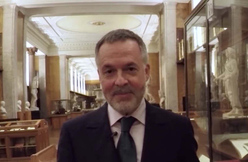 Il direttore del British Museum Hartwig Fischer