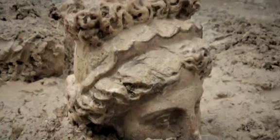 La testa di Afrodite trovata ad Aizanoi