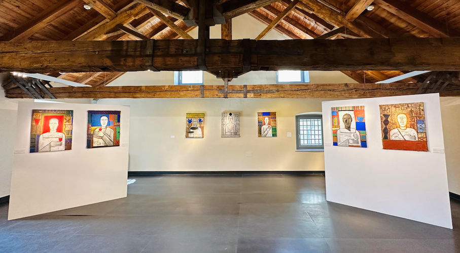 Mimmo Paladino, Non avrà titolo, Installation view