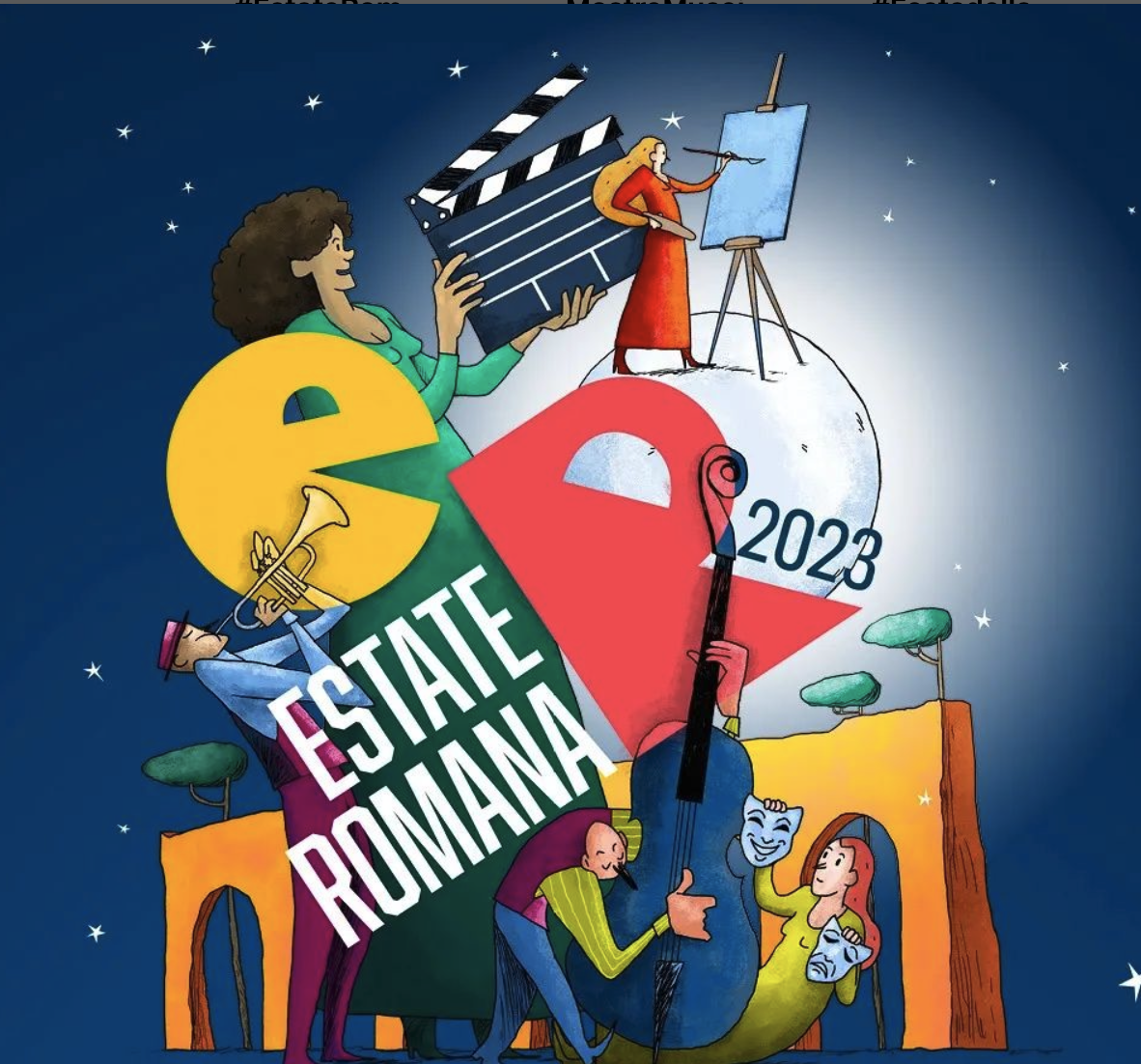 Estate Romana 2023 tra cinema, teatro, musica, danza e arte