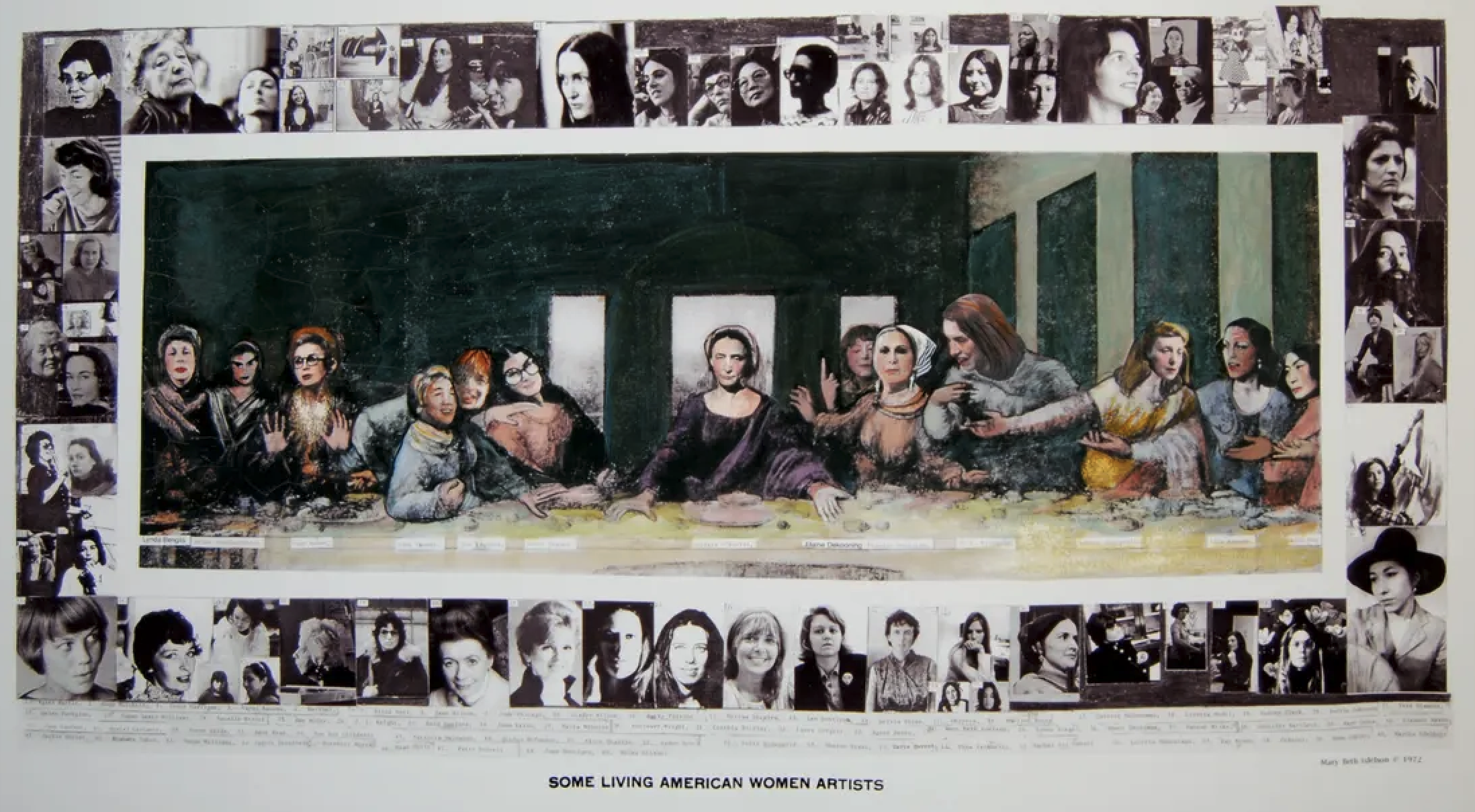 L’Ultima Cena di Leonardo reinterpretata da Mary Beth Edelson, Raoef Mamedov, Elisabeth Ohlson Wallin…