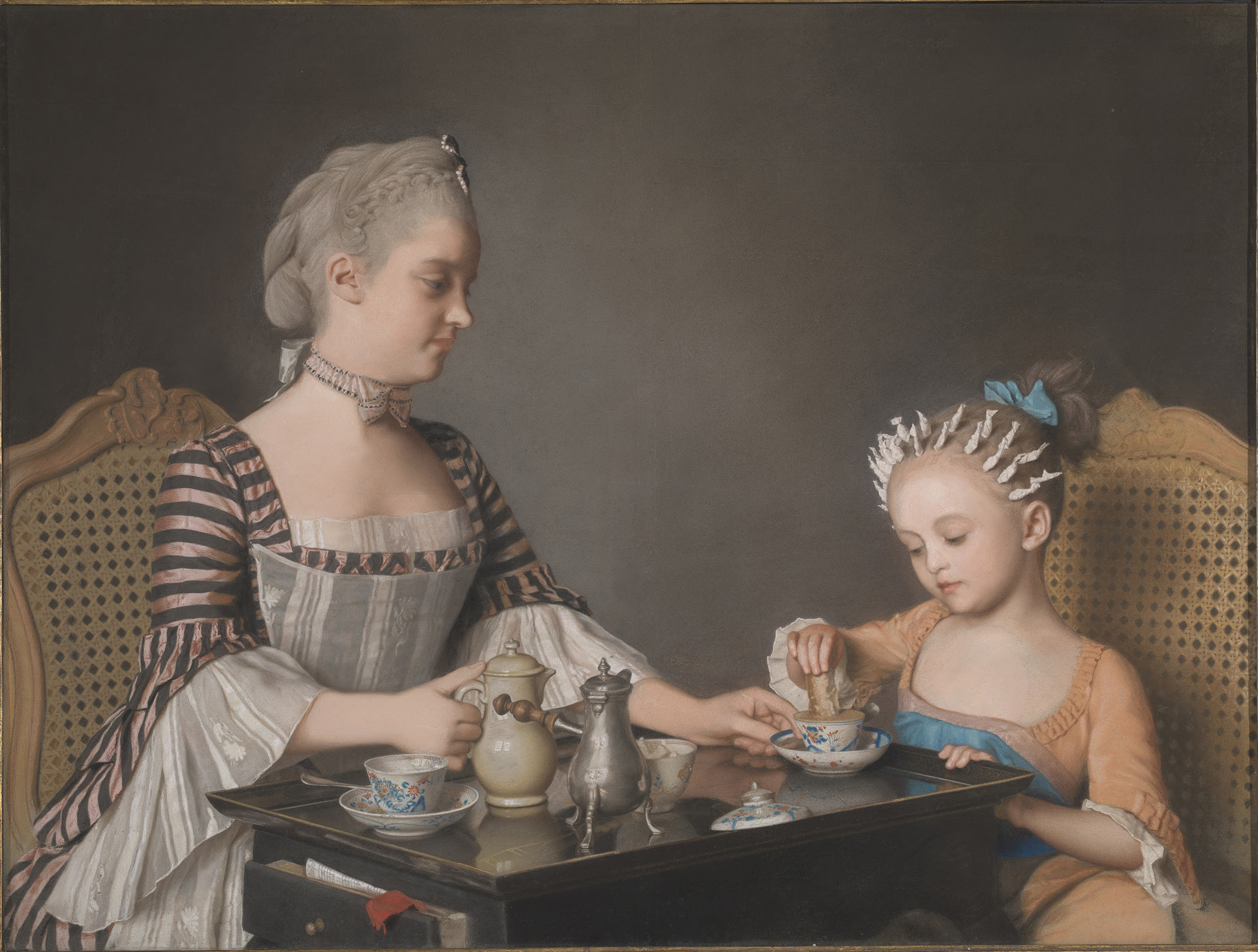 Alla National Gallery, una mostra mette a confronto un pastello e la copia a olio di Liotard