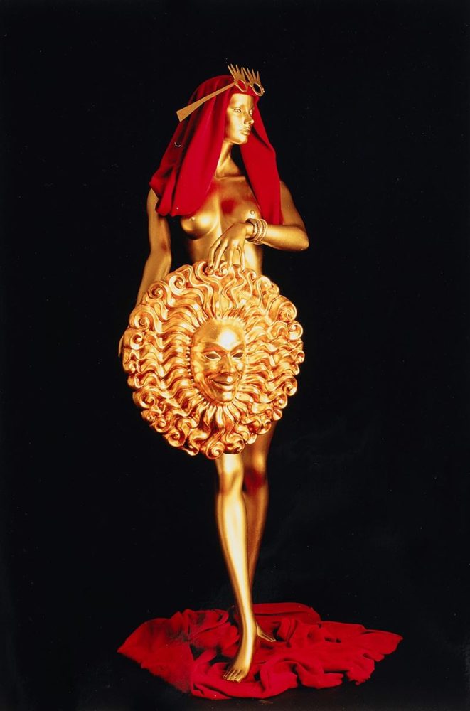 PINO SETTANNI (1949 - 2010) Tarocchi d'oro: Il Sole, 1994