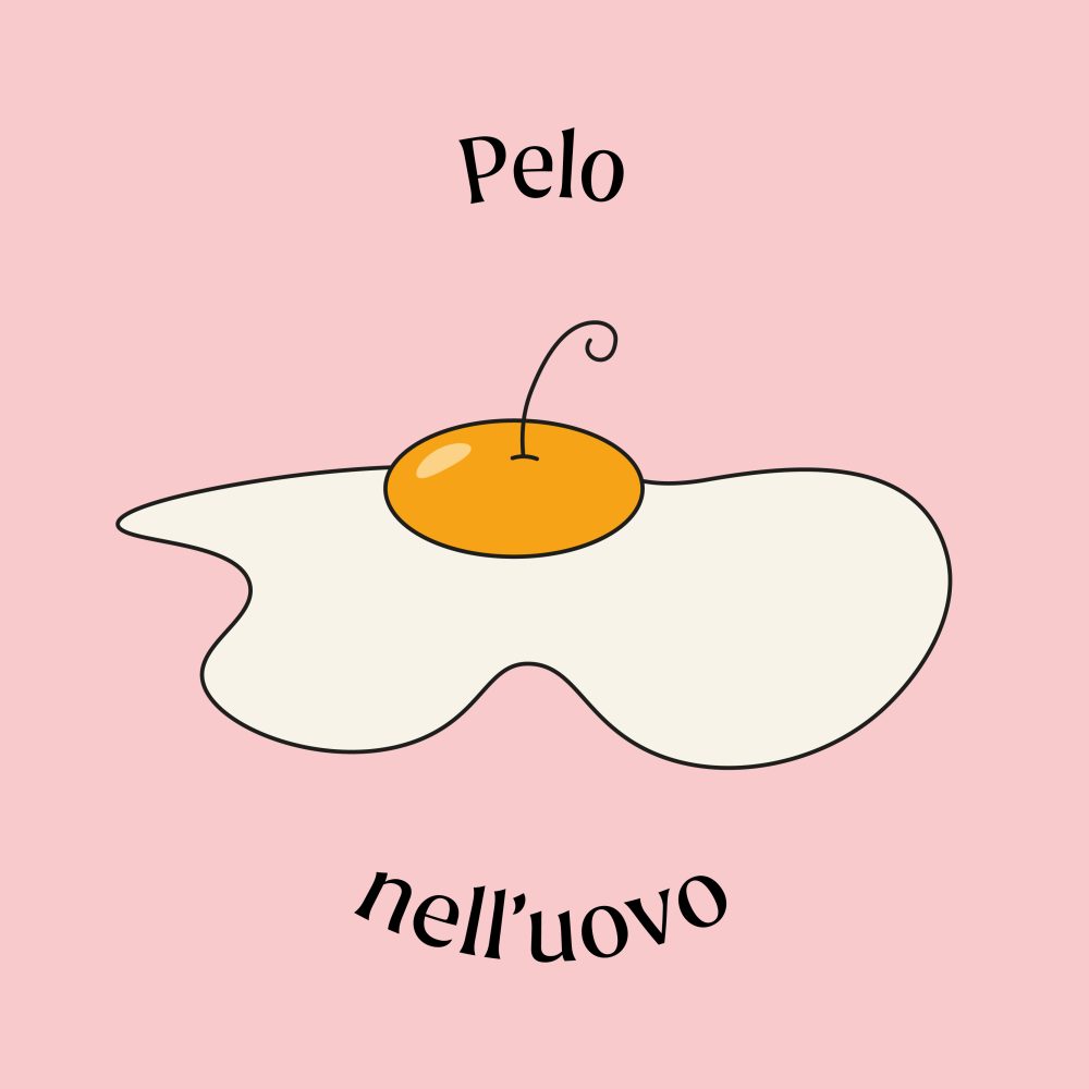 Pelo nell’uovo, Logo - Courtesy Ginevra Rutherford