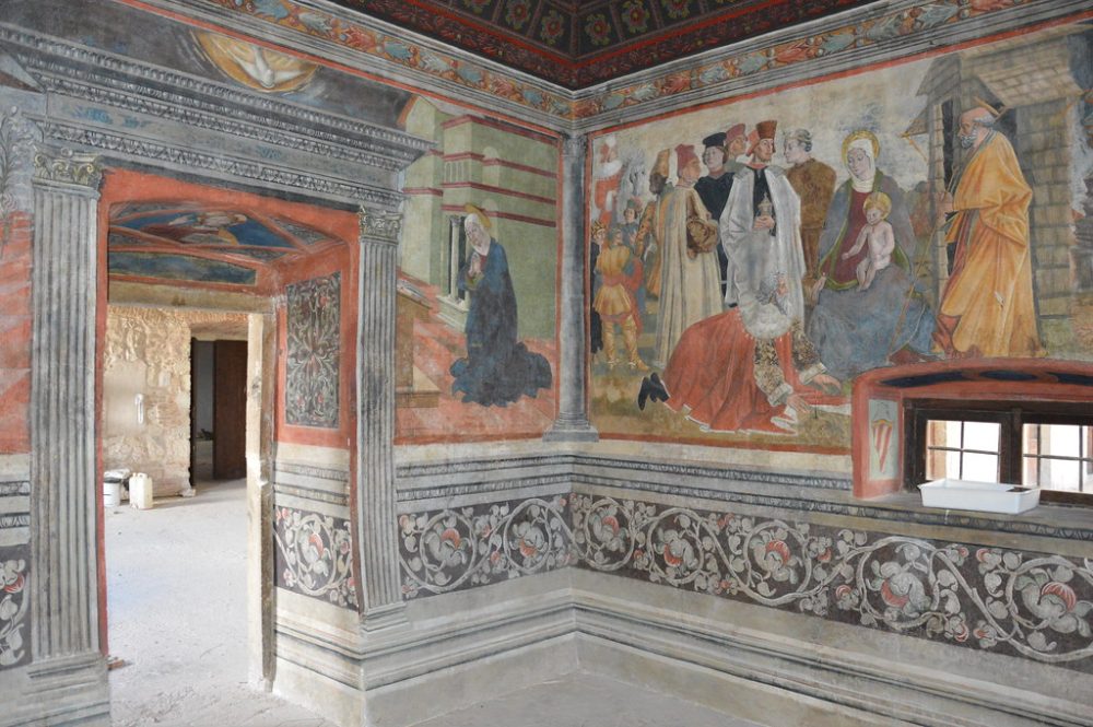 Cappella Palatina di Palazzo Ducale, Tagliacozzo, Courtesy Contemporary Cluster