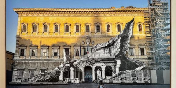 JR a Palazzo Farnese