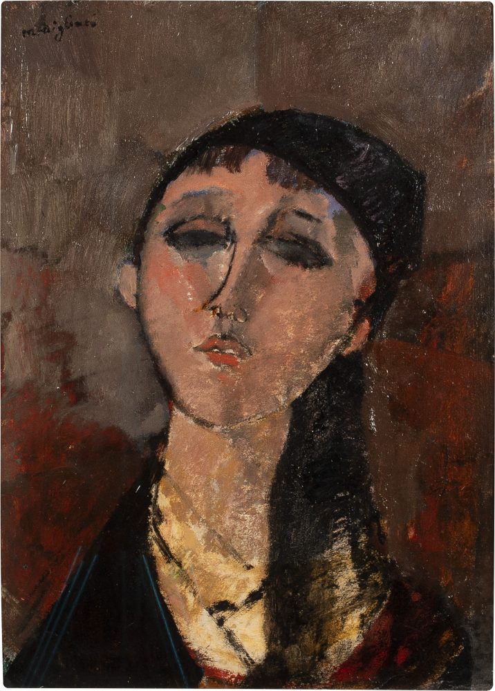 Amedeo Modigliani, Testa di Ragazza (Luisa)