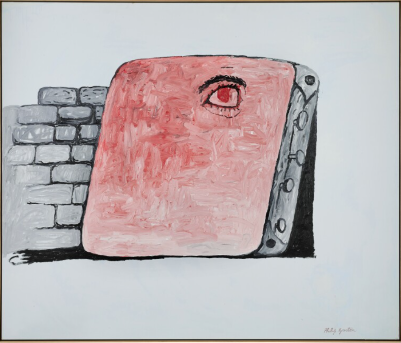 Philip Guston, The Canvas, oil on canvas, 1973, estimate £2-3m