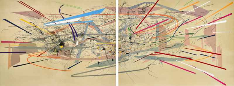 Julie Mehretu, Untitled