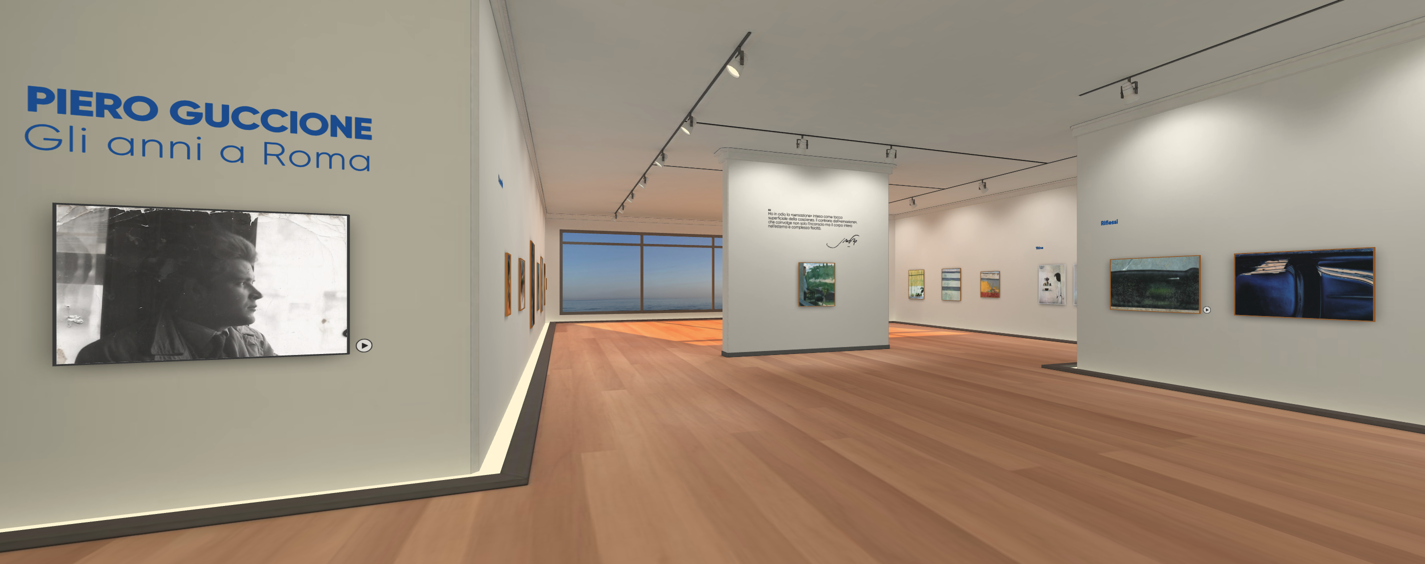 Si inaugura la Galleria Piero Guccione, uno spazio virtuale per ricordate la sua arte