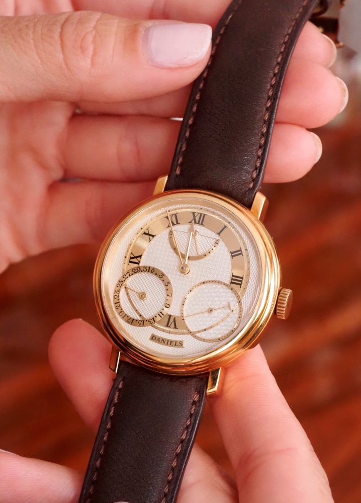 The First Co-Axial Anniversary Wristwatch Ever Created, 2011, estimate in excess of 500,000 CHF_b (1)