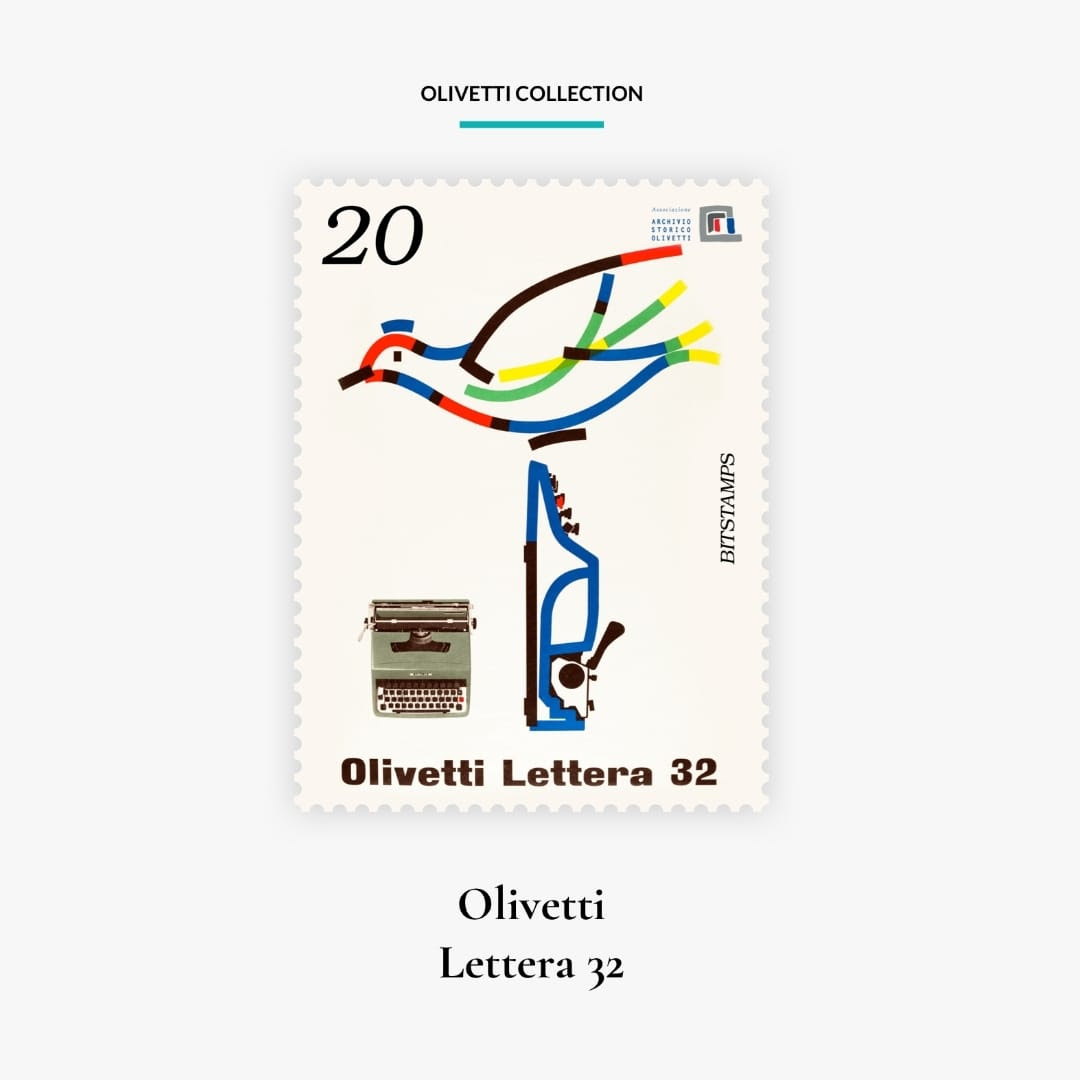 Disponibile un nuovo francobollo digitale della “Olivetti Collection”