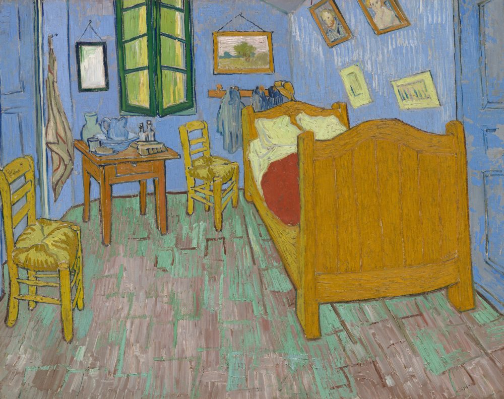 Vincent van Gogh, The Bedroom, 1889, Art Institute of Chicago