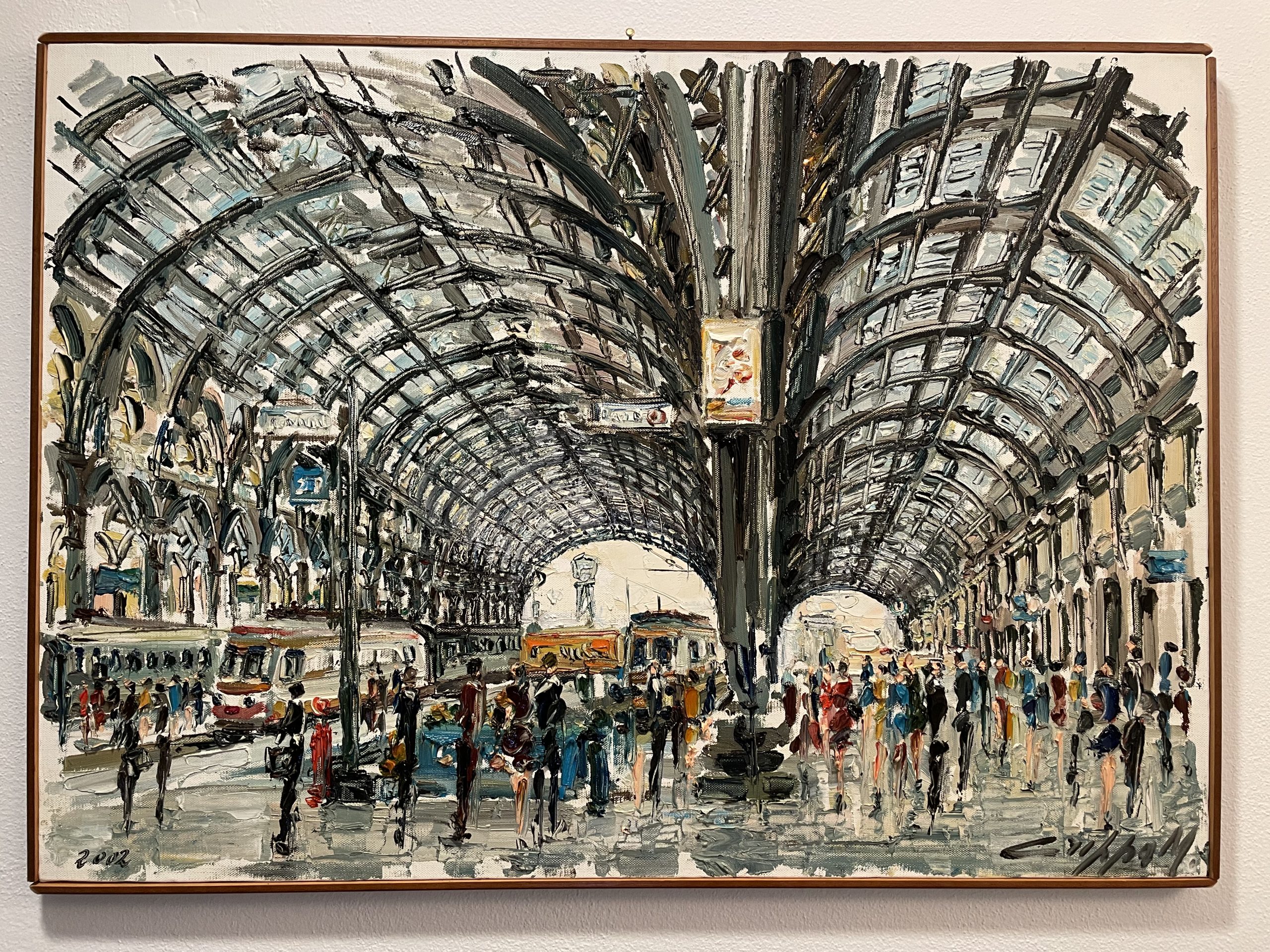 Milano nelle opere di Marco Crippa, 50 anni di pittura per strada