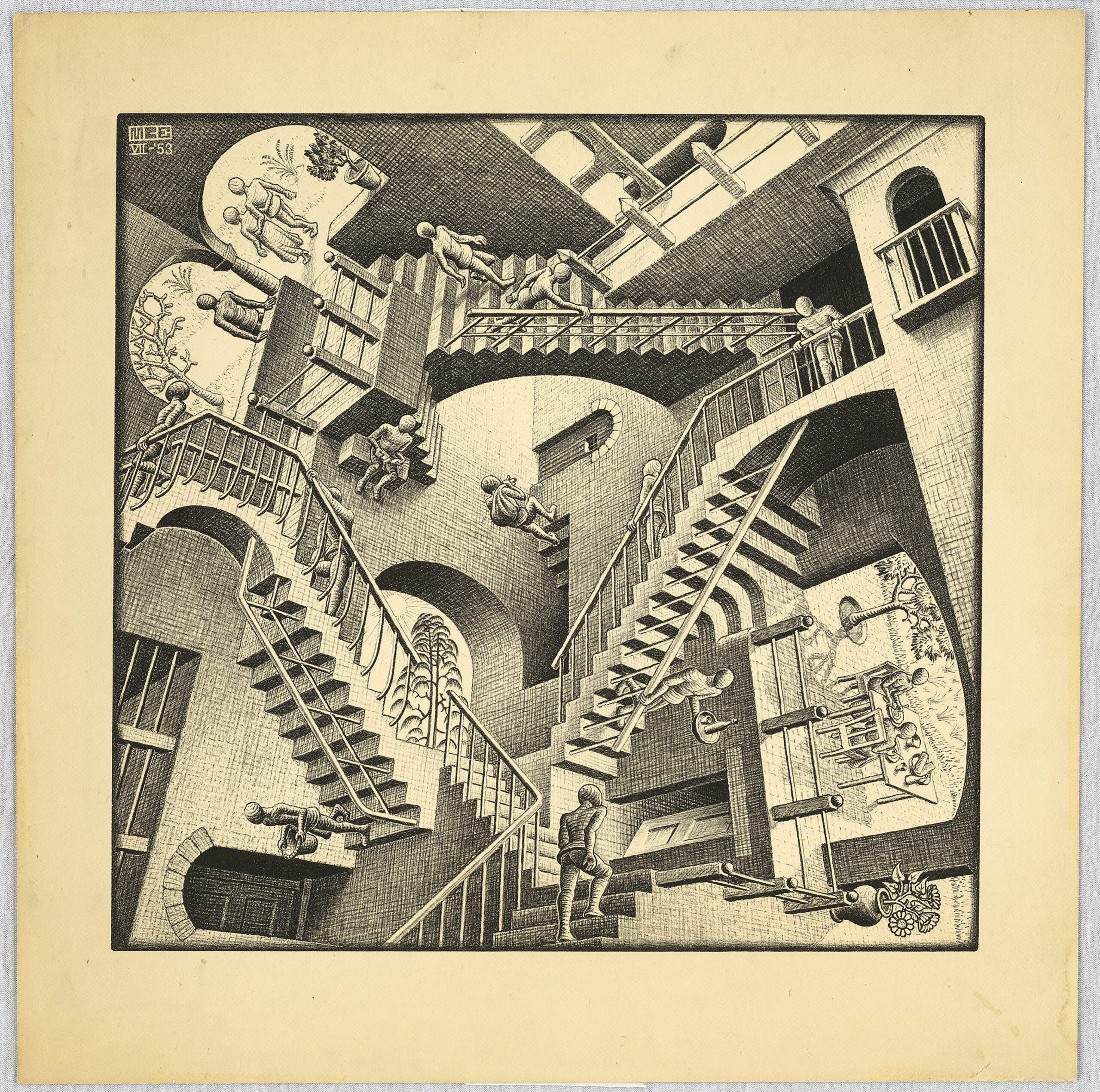 I mondi immaginifici e impossibili di Escher sono in mostra a Roma