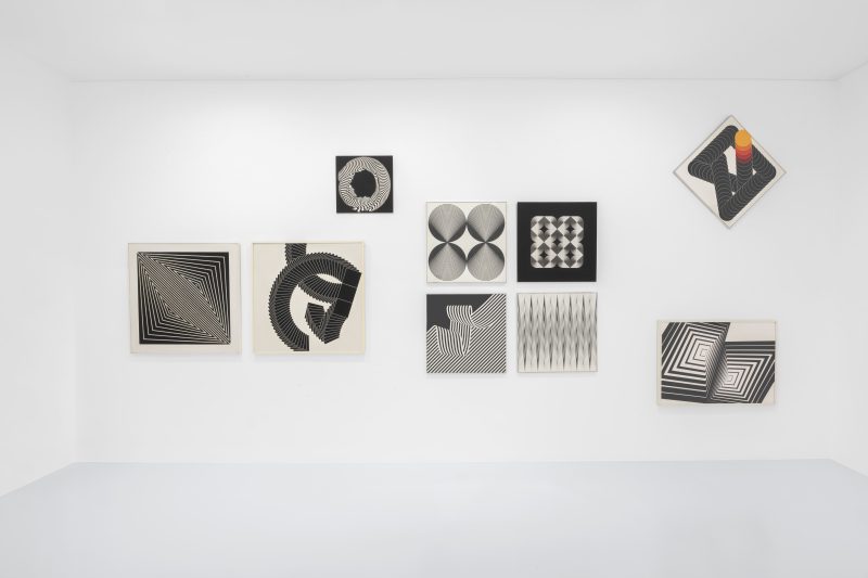 Installation views "10x10 Ballocco / Grignani / Veronesi. Dieci anni della galleria 10 A.M. ART", courtesy galleria 10 A.M. ART, photo by Mattia Mognetti.