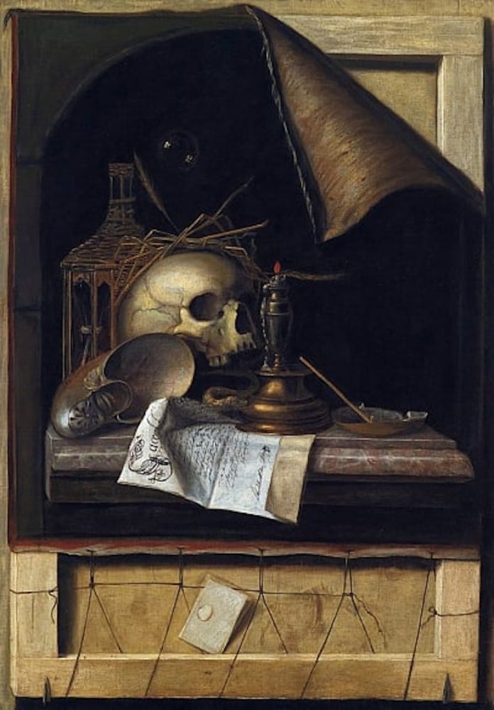 Cornelis Norbertus Gysbrechts, Vanitas Still Life