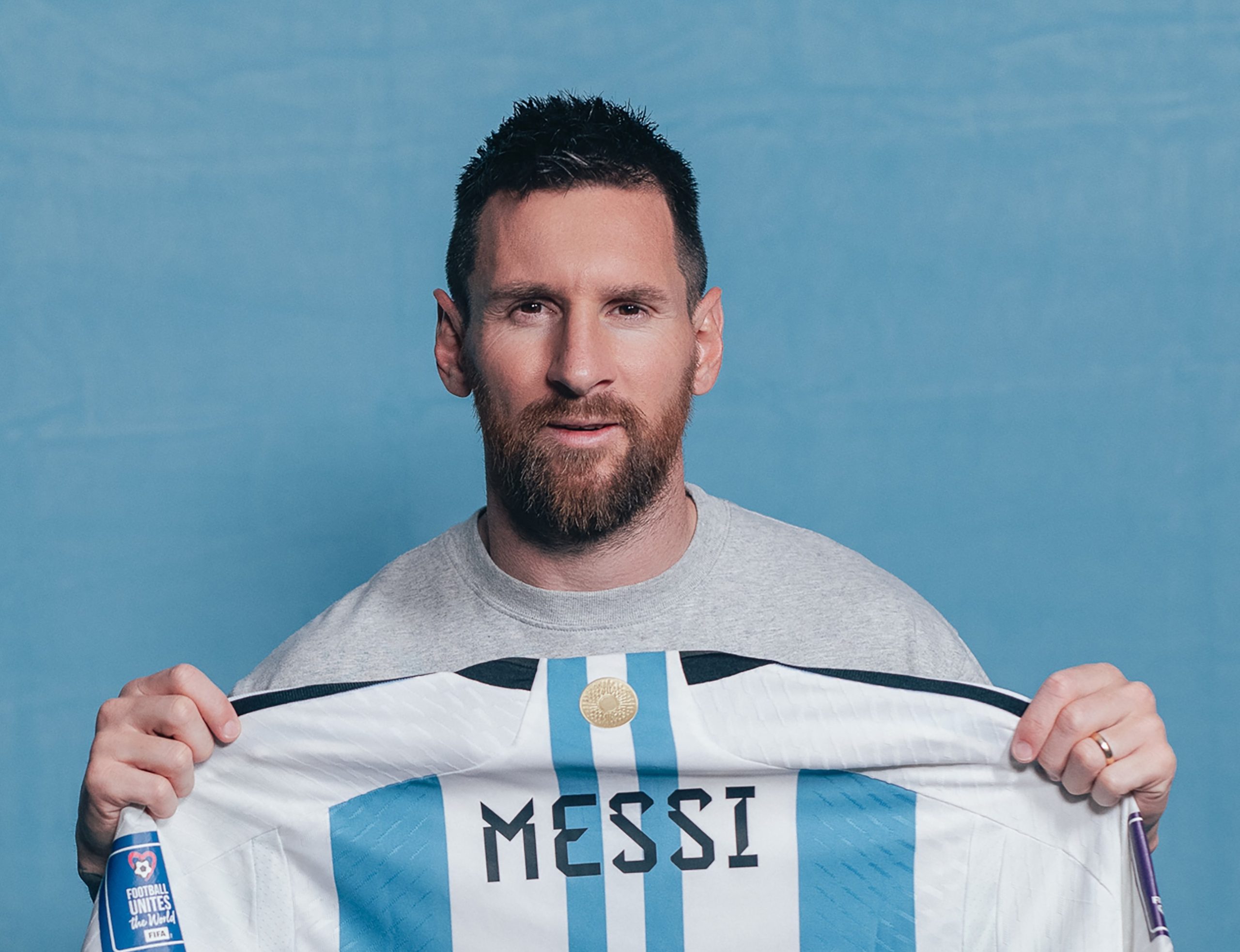 Sotheby’s. All’asta sei maglie dell’Argentina indossate da Lionel Messi durante i Mondiali in Qatar