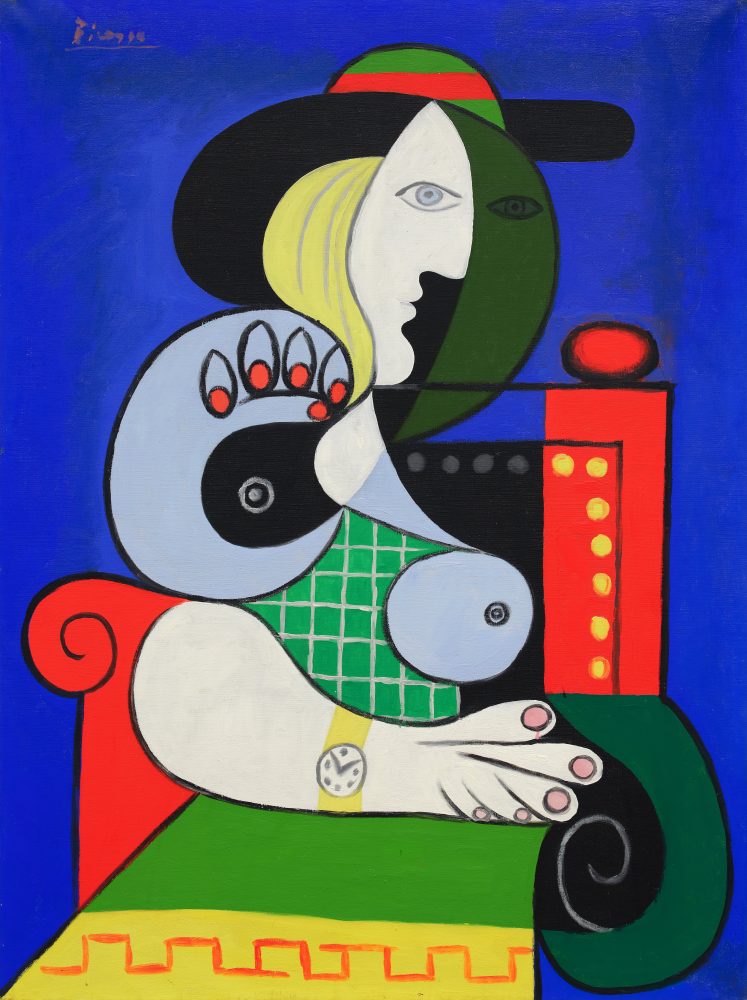 Lot 10, Pablo Picasso, Femme à la montre, estimate upon request