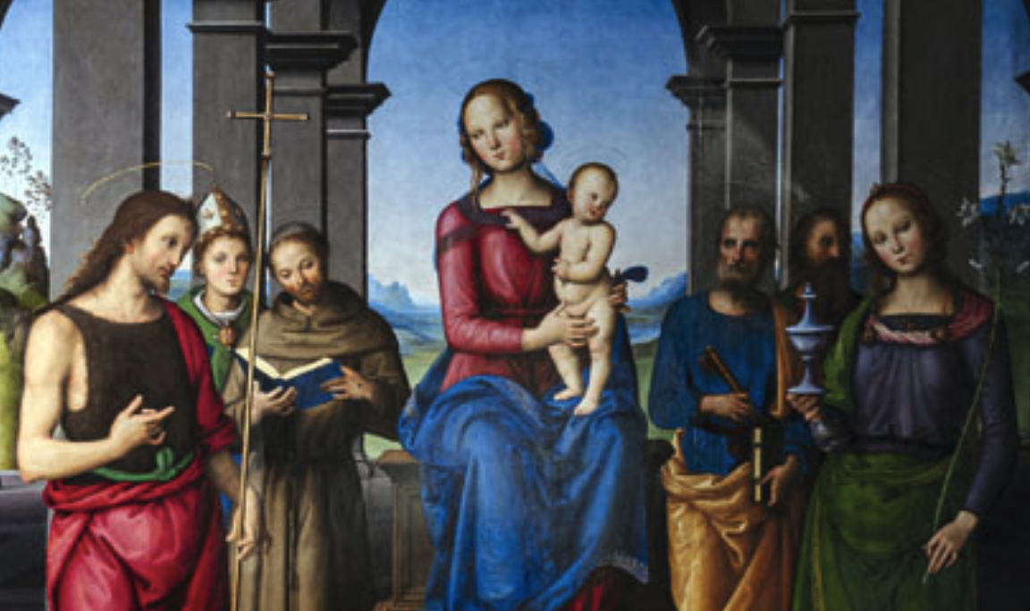 Torna a Fano, restituita allo splendore perduto, la Pala di Durante del Perugino