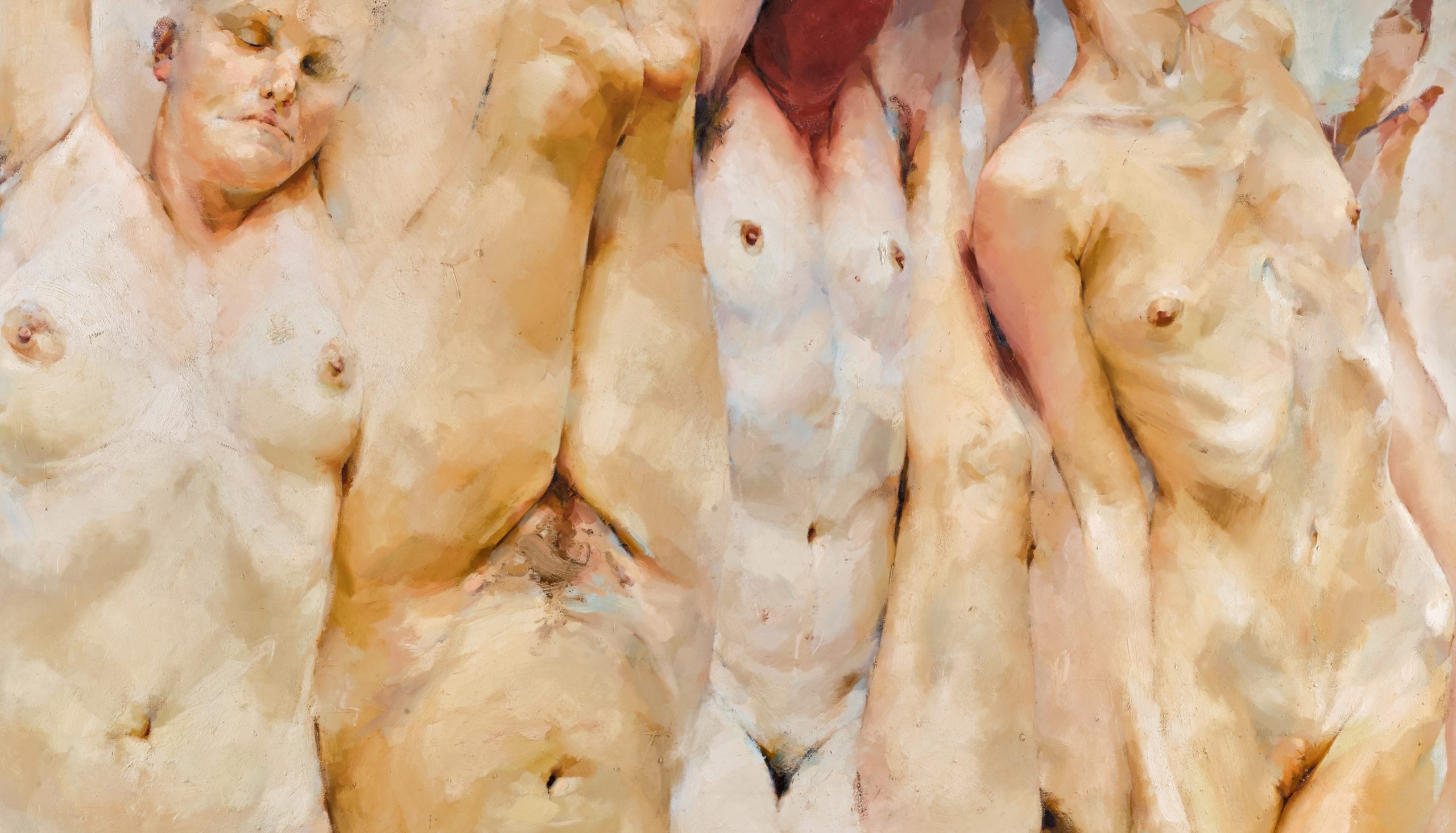 Una meravigliosa orgia di carne e di corpi: Jenny Saville è pronta ad aggiornare il record d’asta