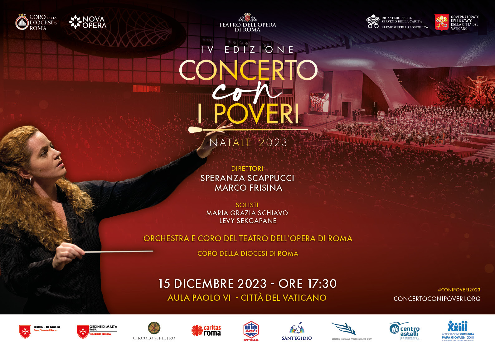 In arrivo in Vaticano la quarta edizione del Concerto con i Poveri e per i Poveri