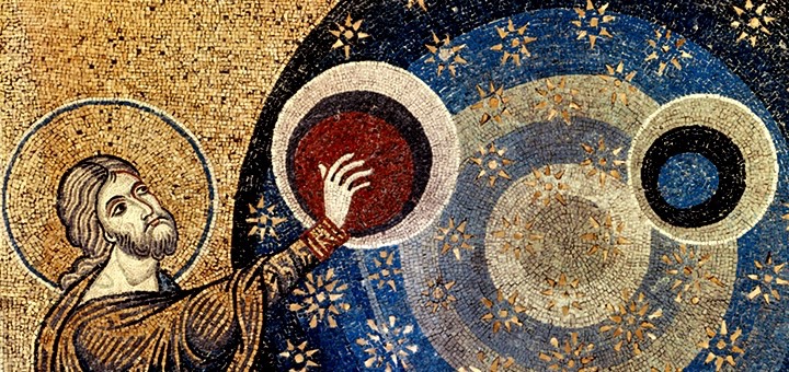 Pantocratore, mosaico bizantino, Monreale