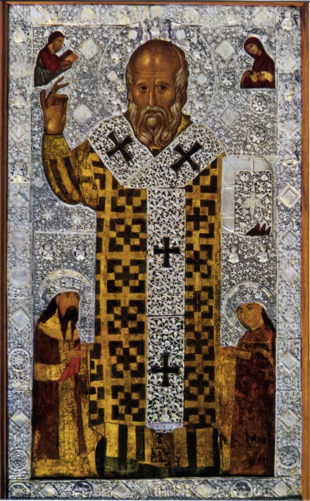 San Nicola, icona bizantina
