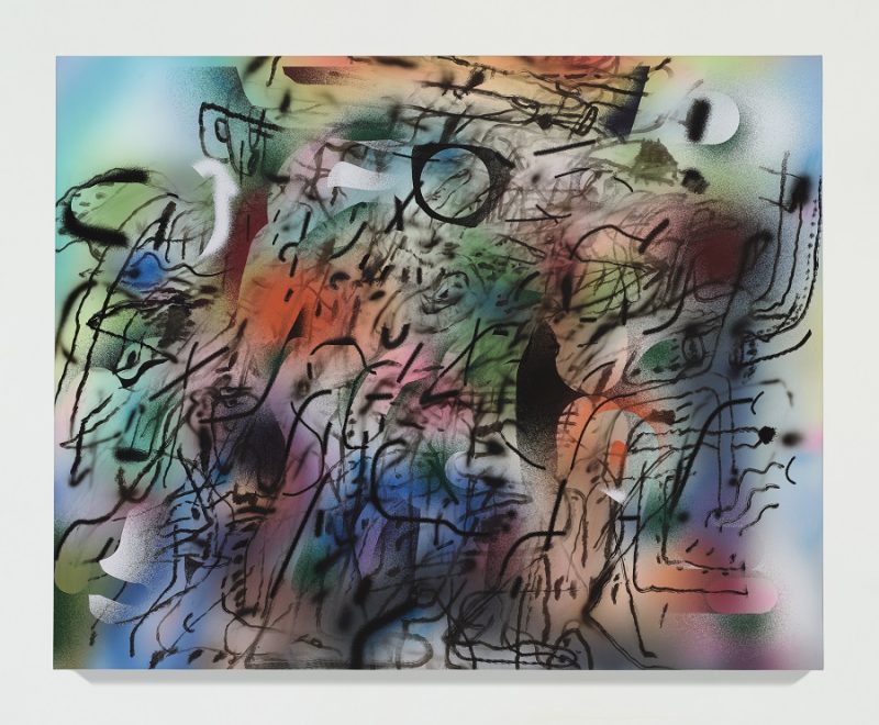 Julie Mehretu, Among the Multitude XIII, 2021-2022 Private Collection. Ph: Tom Powel Imaging. Courtesy of the artist and Marian Goodman Gallery, New York