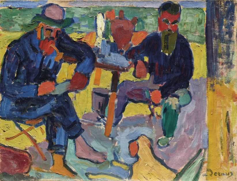 André Derain, Matisse et Terrus, 1905. Crédit Christie's Images Limited 2024 et ADAGP