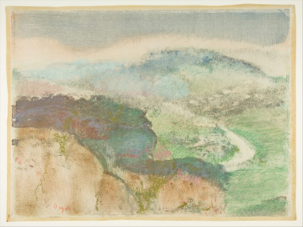 Edgar Degas, Landscape 