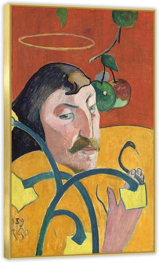 ''Autoritratto'', 1889, Paul Gauguin