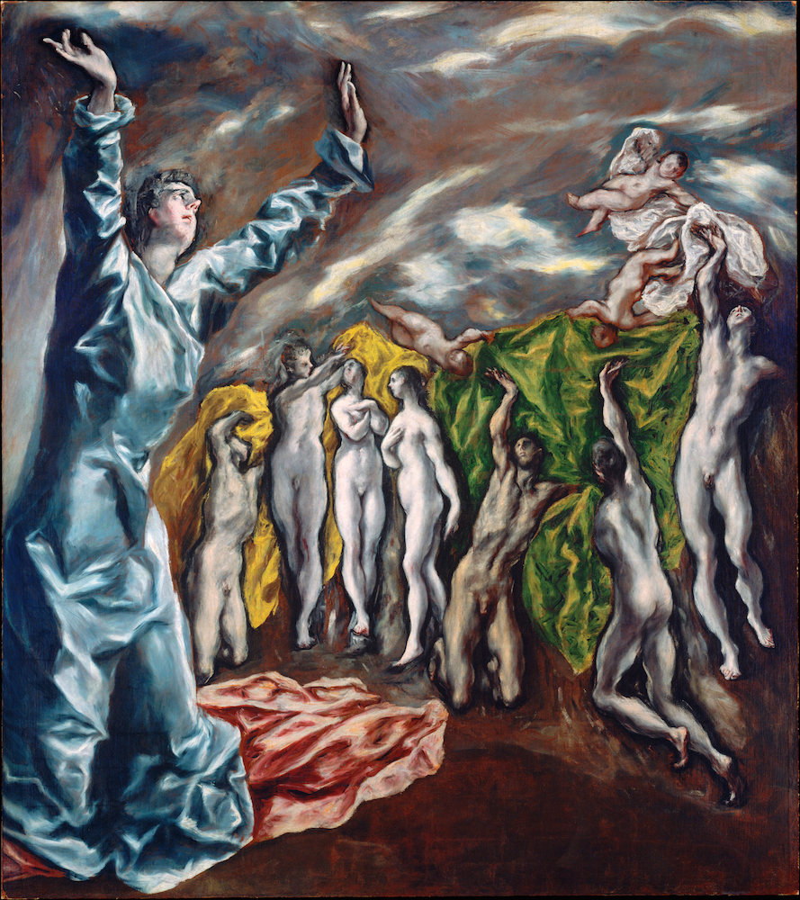 ''La visione di San Giovanni'', 1608-1614, El Greco