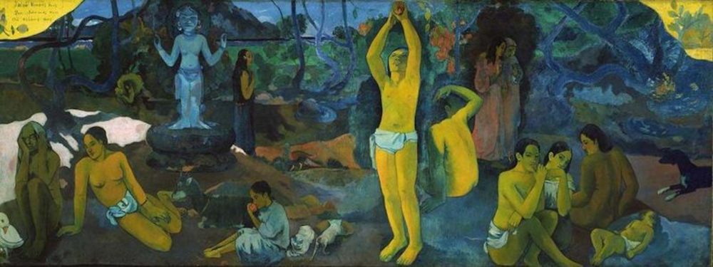 ''Da dove veniamo Chi siamo Dove andiamo'', 1897, Paul Gauguin